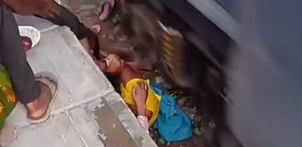 Heroic Bihar Mother Injured While Shielding Children from Train at Shahpur Patori